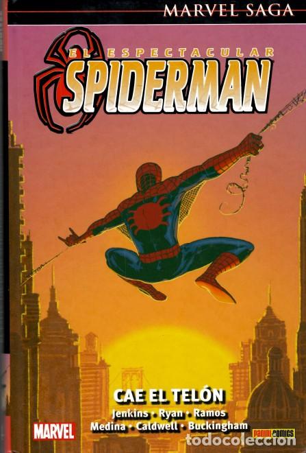 Libros de segunda mano: El Espectacular Spiderman: Cae el Tel&oacute;n - Paul Jenkins - Panini - Marvel Saga, Vol. 4