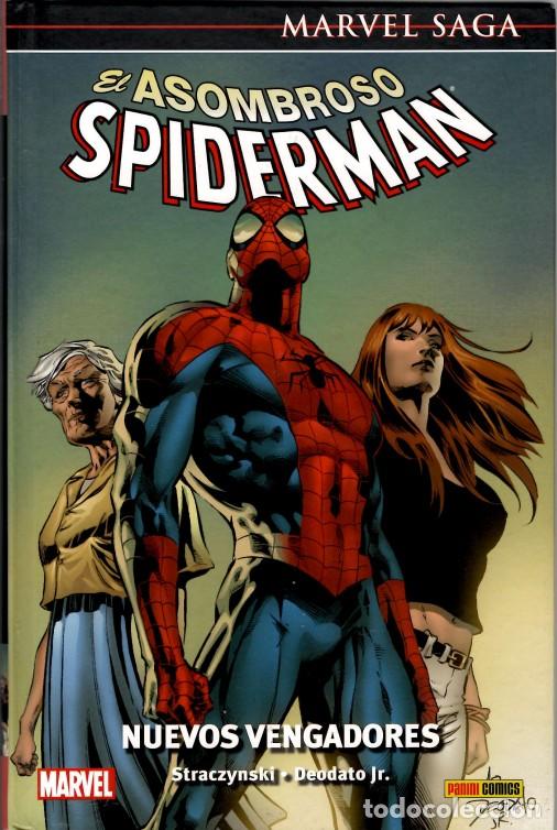 Libros de segunda mano: El Asombroso Spiderman: Nuevos Vengadores Vol. 8 - Straczynski, Deodato Jr. - Panini - Marvel Saga,