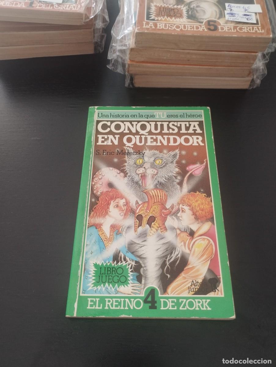 Libros de segunda mano: conquista en quendor librojuego altea junior reino de zork 4