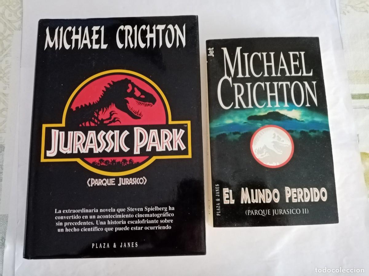 Libros de segunda mano: PARQUE JUR&Aacute;SICO / EL MUNDO PERDIDO. Michael Crichton ( PLAZA Y JANES )