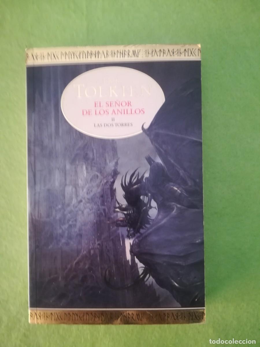 Libros de segunda mano: El se&ntilde;or de los anillos II las dos torres Tolkien minotauro 1998