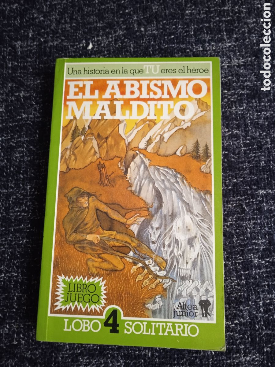 Libros de segunda mano: LOBO SOLITARIO N&ordm; 4 - EL ABISMO MALDITO / JOE DEVER - GARY CHALK - LIBRO JUEGO -ED, ALTEA