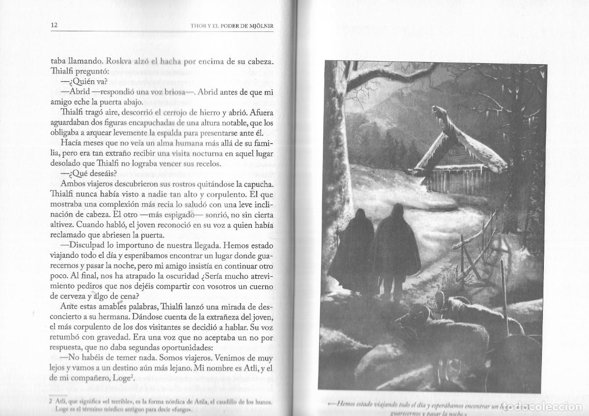 Libros de segunda mano: THOR Y EL PODER DEL MJ&Ouml;LNIR - SAGA DE THOR I - RBA EDICIONES, S.A., 2019. - Foto 2