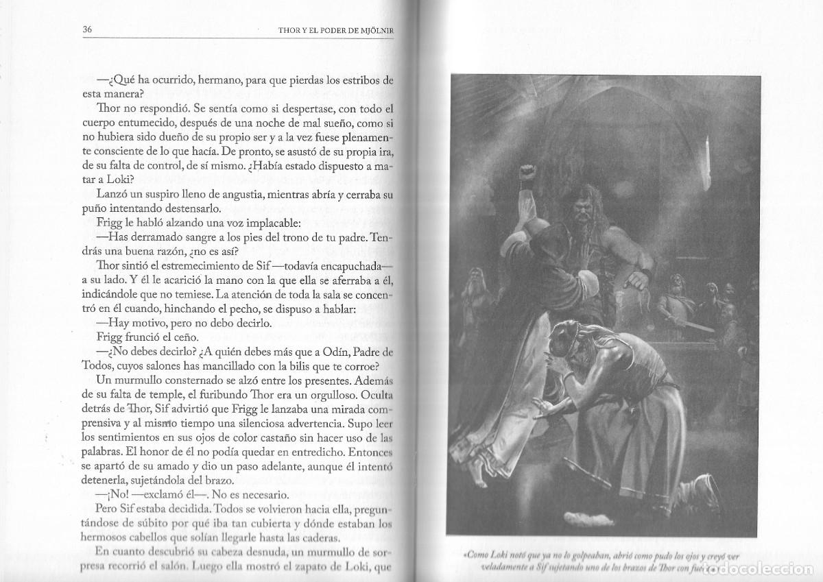Libros de segunda mano: THOR Y EL PODER DEL MJ&Ouml;LNIR - SAGA DE THOR I - RBA EDICIONES, S.A., 2019. - Foto 3