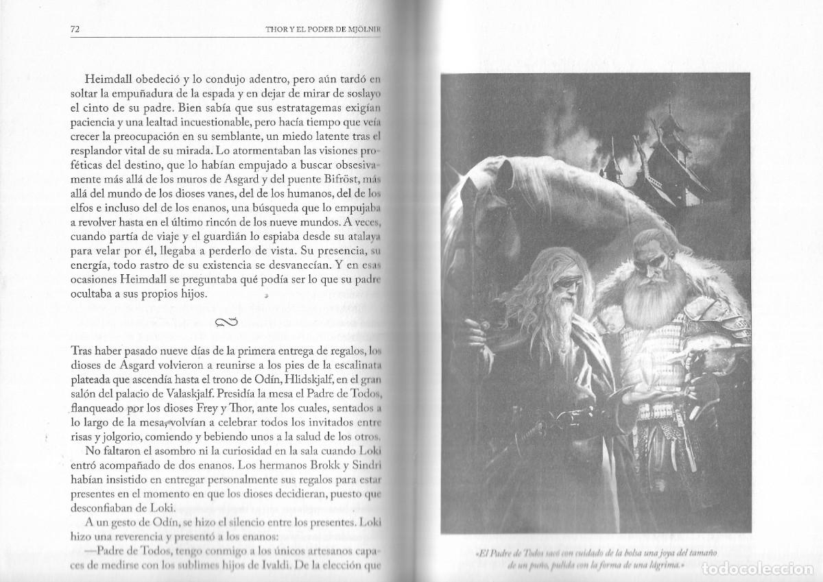 Libros de segunda mano: THOR Y EL PODER DEL MJ&Ouml;LNIR - SAGA DE THOR I - RBA EDICIONES, S.A., 2019. - Foto 4
