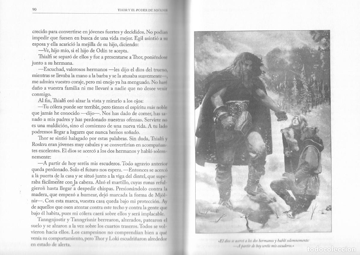 Libros de segunda mano: THOR Y EL PODER DEL MJ&Ouml;LNIR - SAGA DE THOR I - RBA EDICIONES, S.A., 2019. - Foto 6
