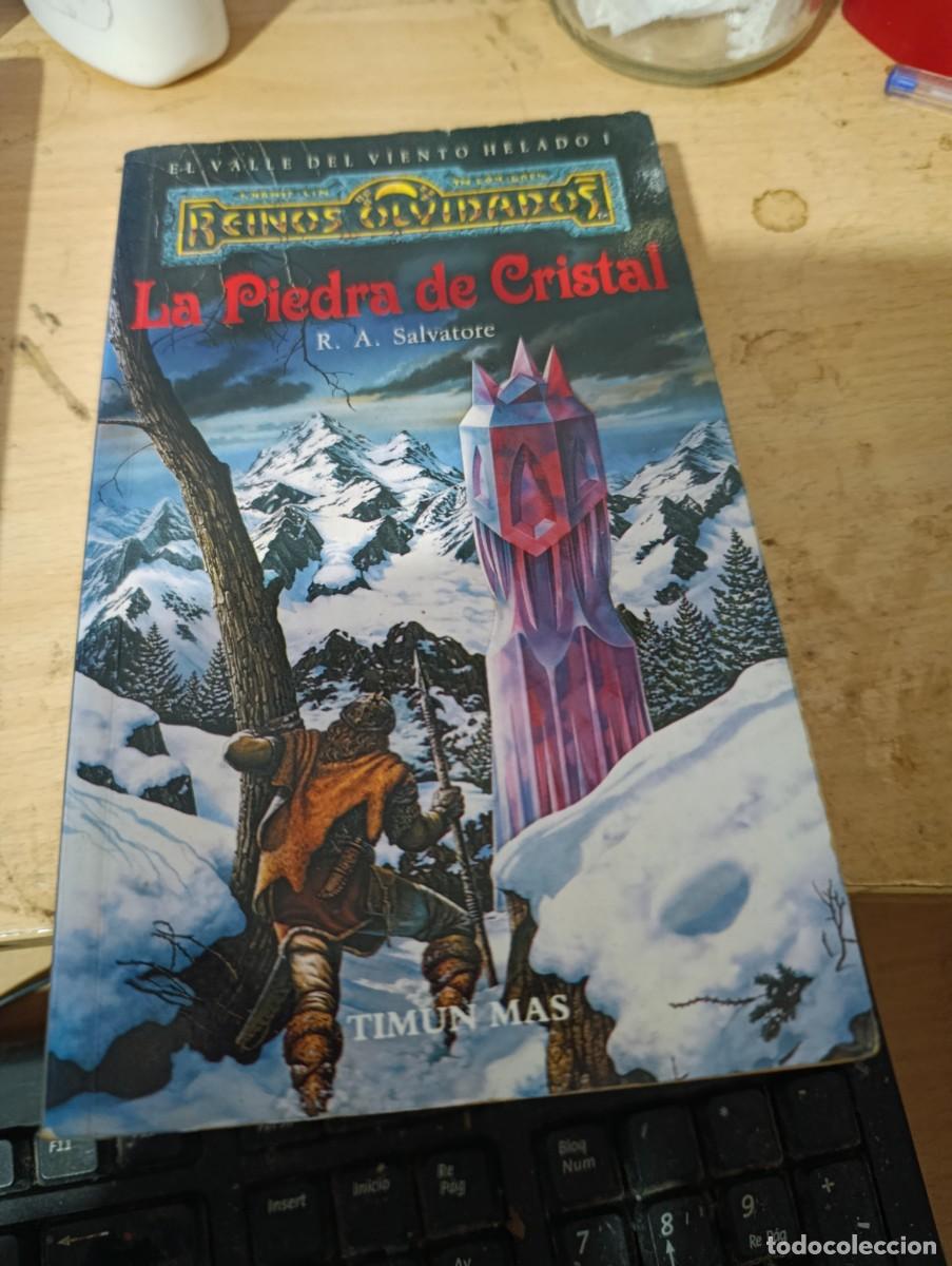 Libros de segunda mano: LA PIEDRA DE CRISTAL. R. A. SALVATORE. REINOS OLVIDADOS. EST32B3