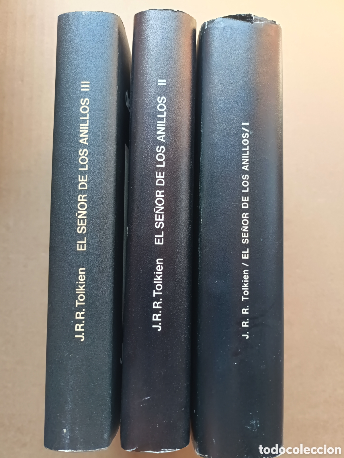 Libros de segunda mano: El se&ntilde;or de los anillos J.R.R. Tolkien Minotauro 3 tomos 1&ordf; 2&ordf; edici&oacute;n Nuevos