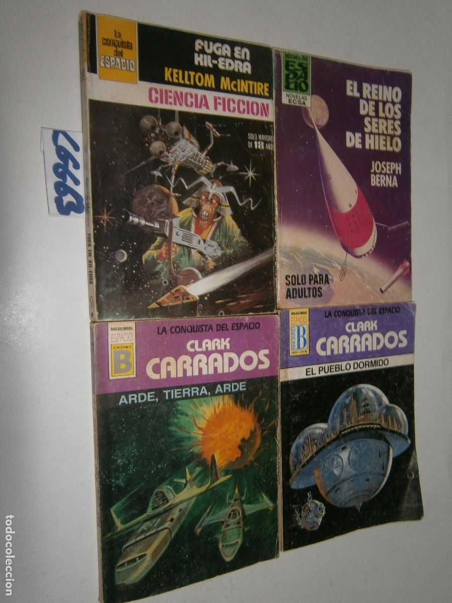 Libros de segunda mano: LOTE NOVELAS CIENCIA FICCION