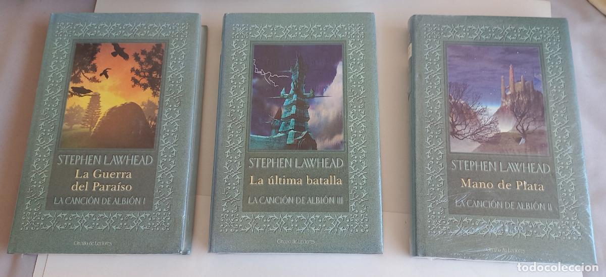 Libros de segunda mano: LA CANCI&Oacute;N DE ALBI&Oacute;N I, II, III. STEPHEN LAWHEAD. OBRA COMPLETA. C&Iacute;RCULO DE LECTORES 2001 Precintado