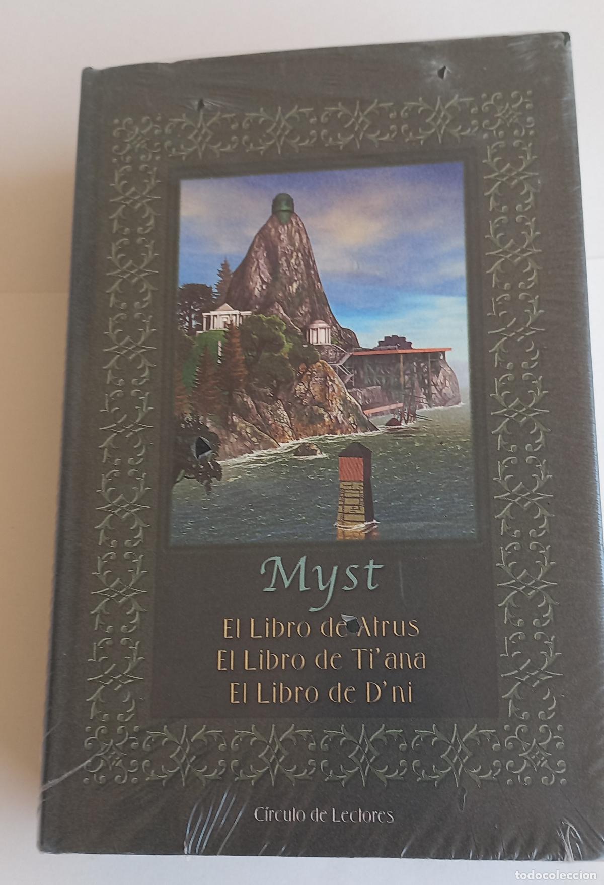 Libros de segunda mano: MYST. LIBRO DE ATRUS, DE TI'ANA Y DE D'NI. DAVID WINGROVE, RAND Y ROBYN MILLER. C&iacute;rculo. Precintado