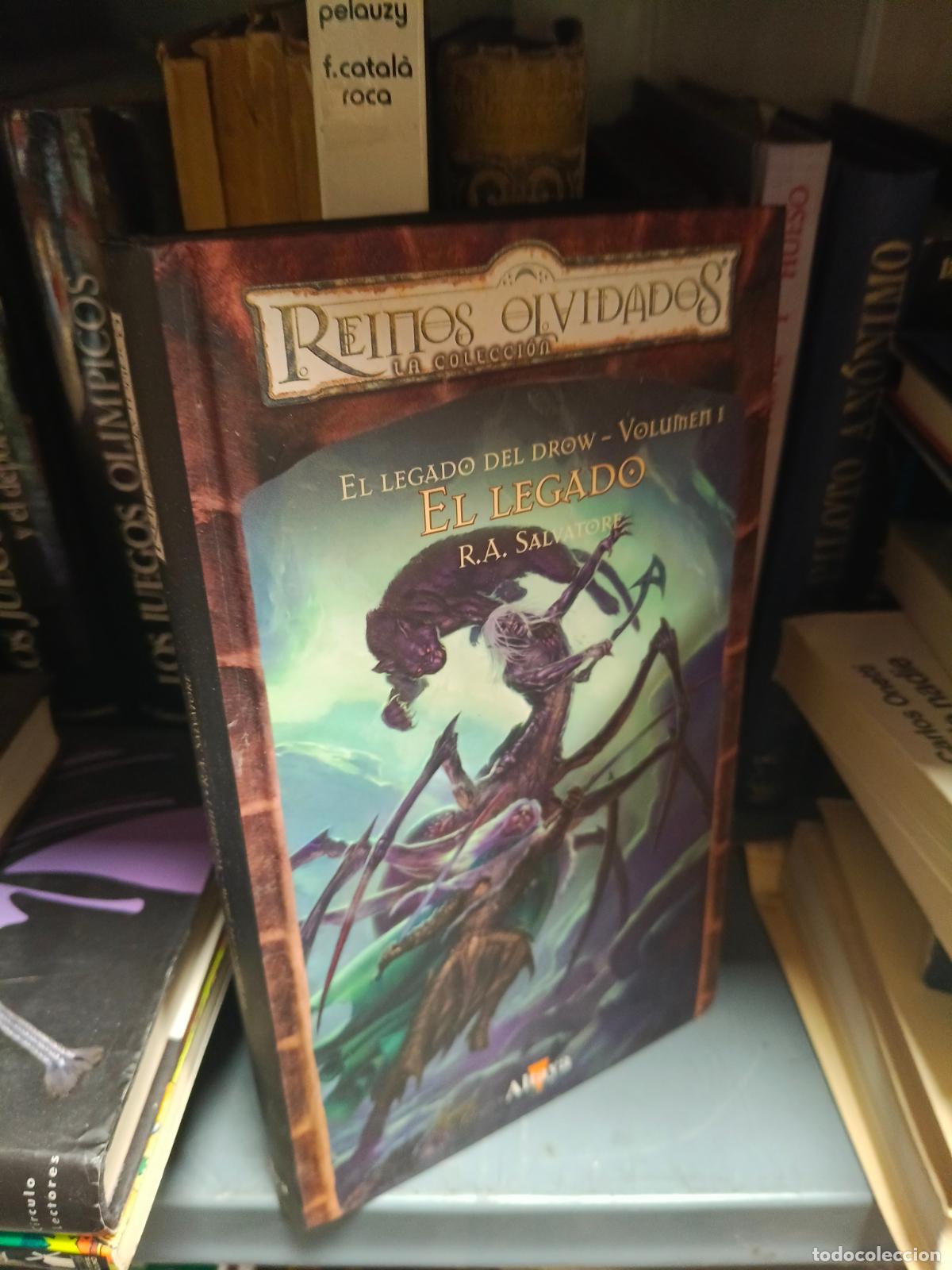 Libros de segunda mano: R.A. SALVATORE El legado del Drow Vol. I El legado