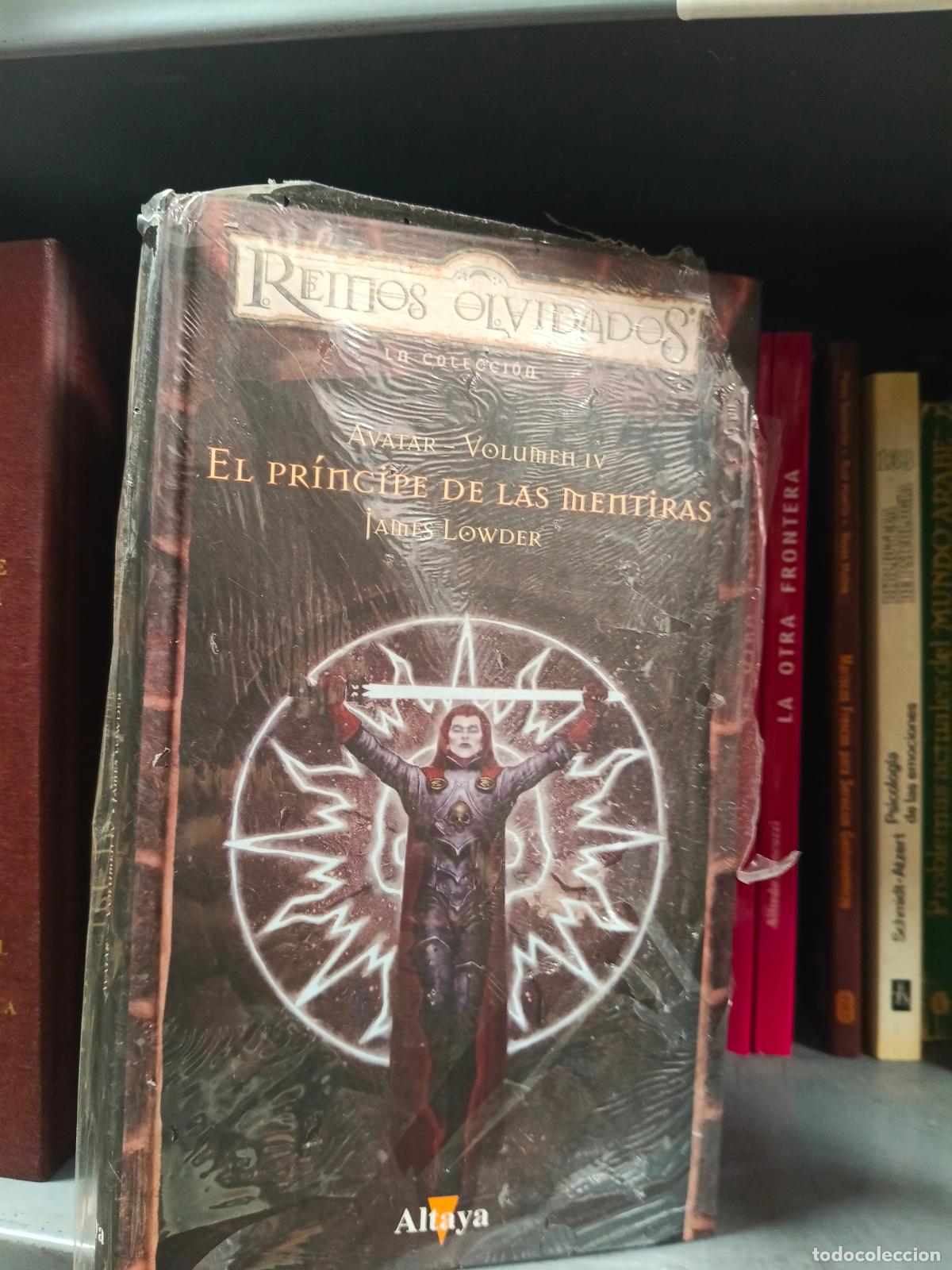 Libros de segunda mano: AVATAR, Vol. IV: El pr&iacute;ncipe de las Mentiras (Col. Reinos olvidados, tapa dura)