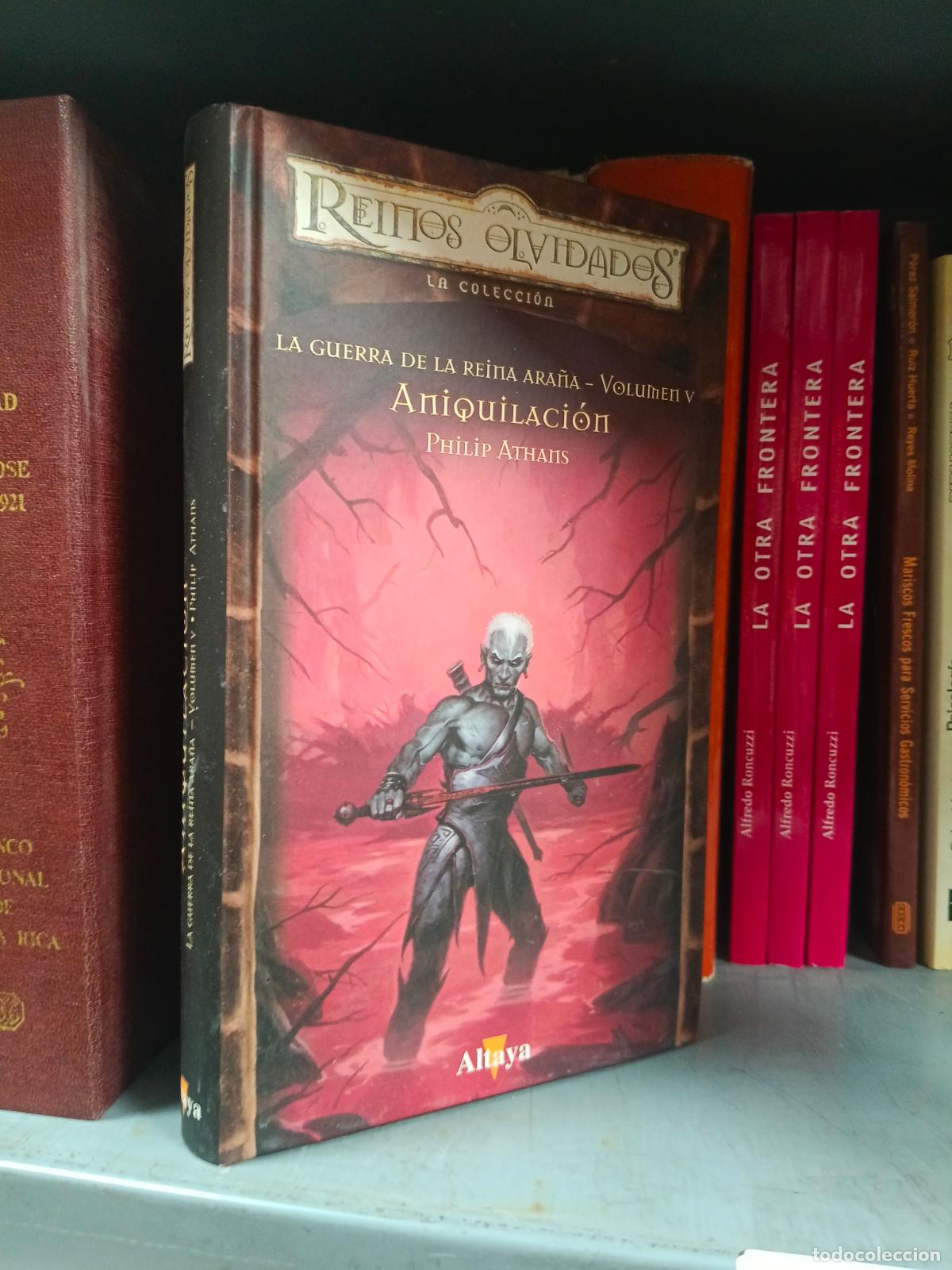 Libros de segunda mano: La guerra de la reina ara&ntilde;a. libro 5. Aniquilaci&oacute;n. (autor: Philip Athans)