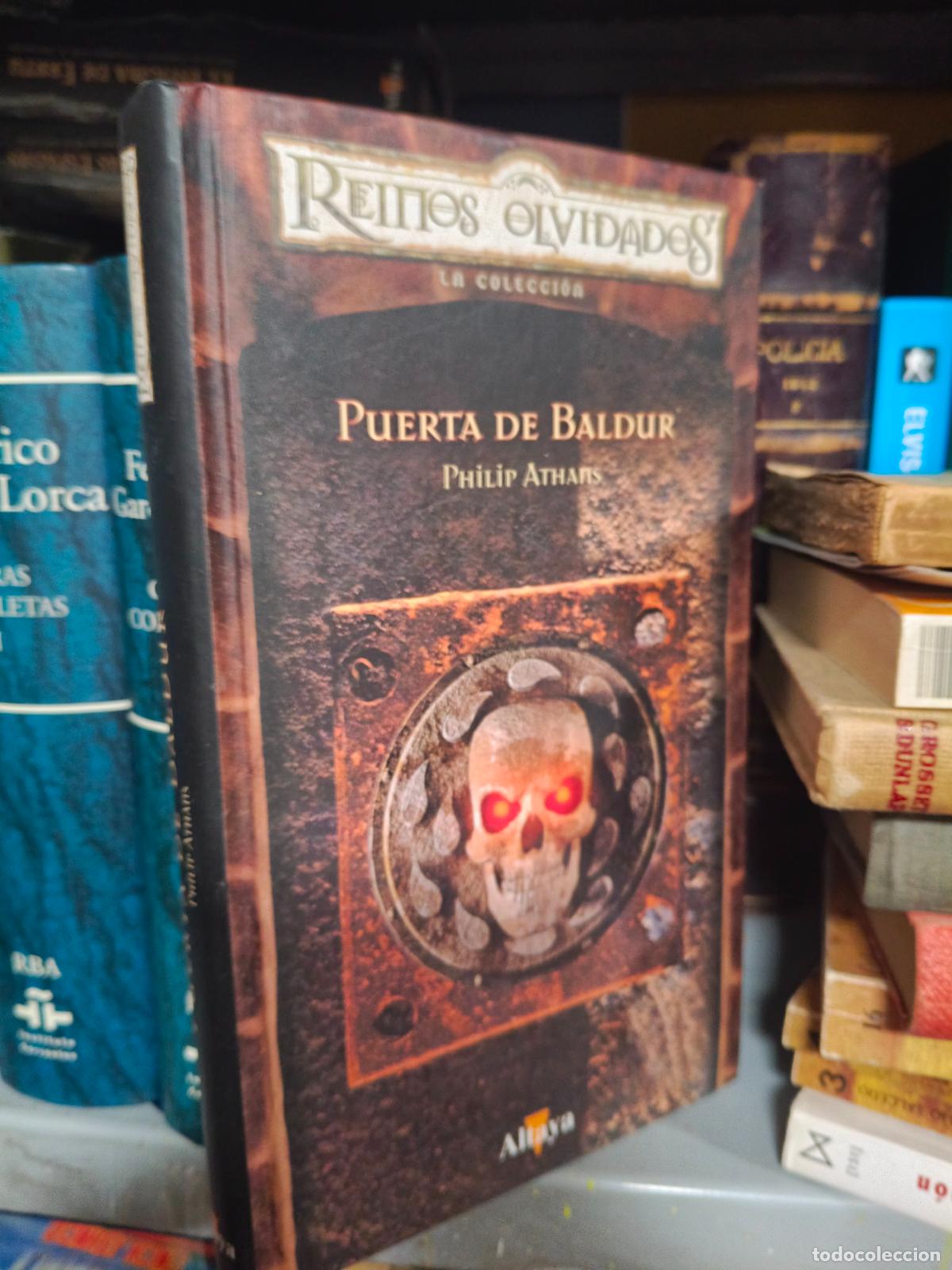Libros de segunda mano: Puerta Baldur. Philip Athans. Reinos Olvidados la Colecci&oacute;n. Tapa dura.