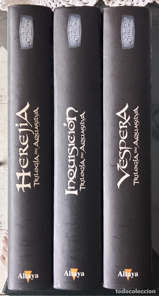 Libros de segunda mano: Trilog&iacute;a Aquasilva. Anselm Audley.
