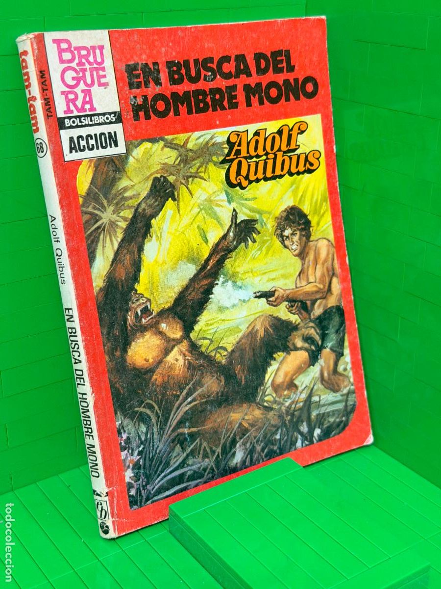 Libros de segunda mano: EN BUSCA DEL HOMBRE MONO &ndash; ED. BOLSILIBROS &ndash; ADOLF QUIBUS