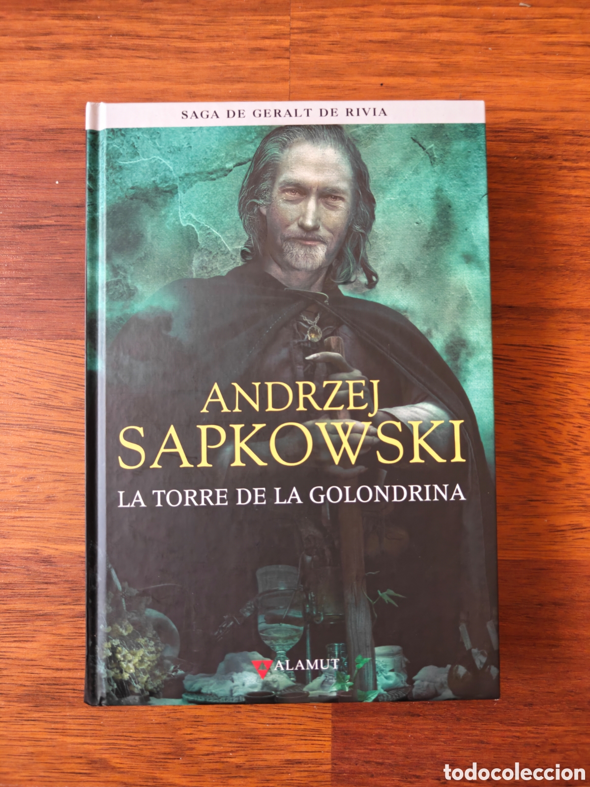 Libros de segunda mano: La torre de la golondrina. Geralt de Rivia. The Witcher. Andrzej Sapkowski. Editorial Alamut.