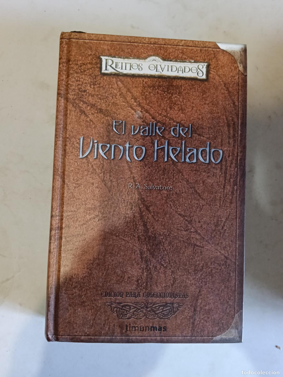 Libros de segunda mano: REINOS OLVIDADOS EL VALLE DEL VIENTO HELADO EDICION COLECCIONISTA