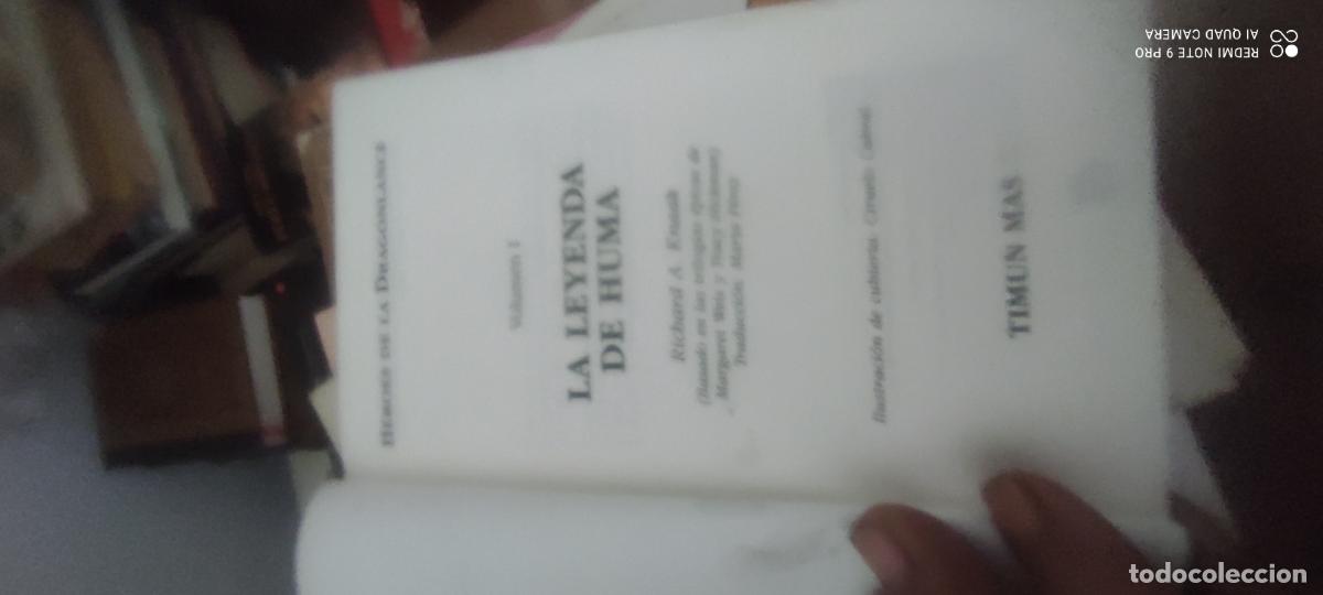 Libros de segunda mano: La leyenda de Huma. Tim&uacute;n Mas