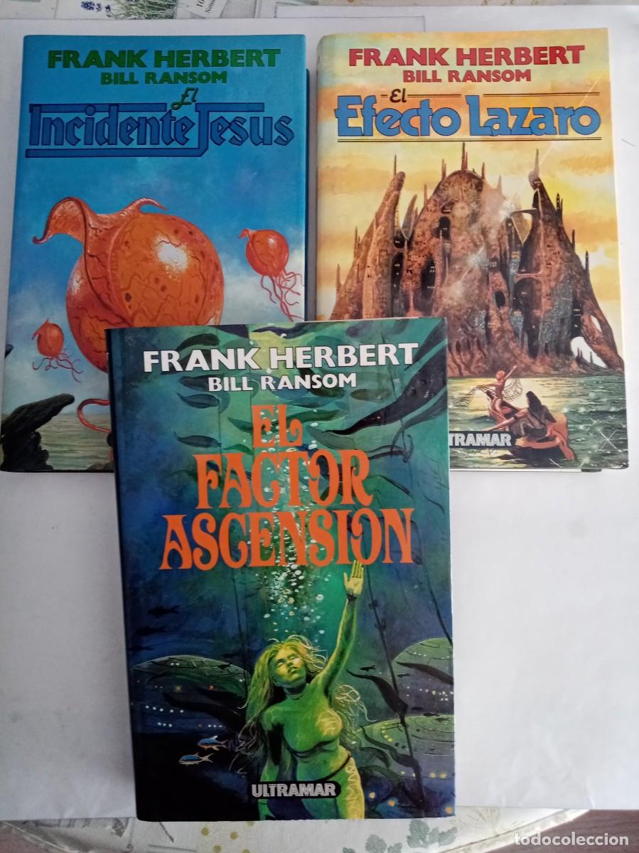 Libros de segunda mano: TRILOG&Iacute;A FRANK HERBERT Y BILL RANSOM ( 3 VOL.) ( ULTRAMAR )