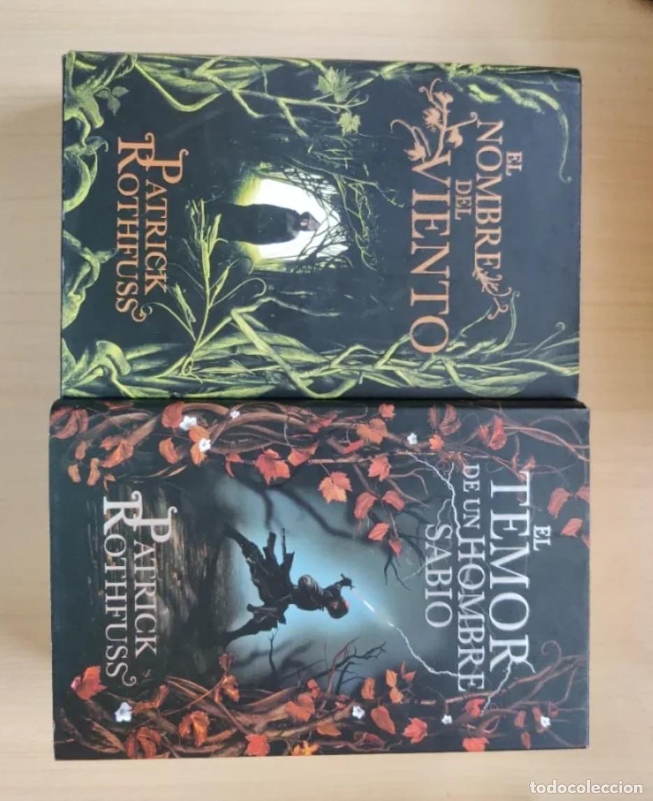 Libros de segunda mano: El nombre del viento + El temor de un hombre sabio - Patrick Rothfuss - Plaza y Jan&eacute;s