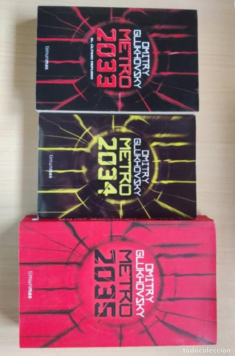 Libros de segunda mano: Metro 2033 + Metro 2034 + Metro 2035 - Dmitry Glukhovsky - TimunMas