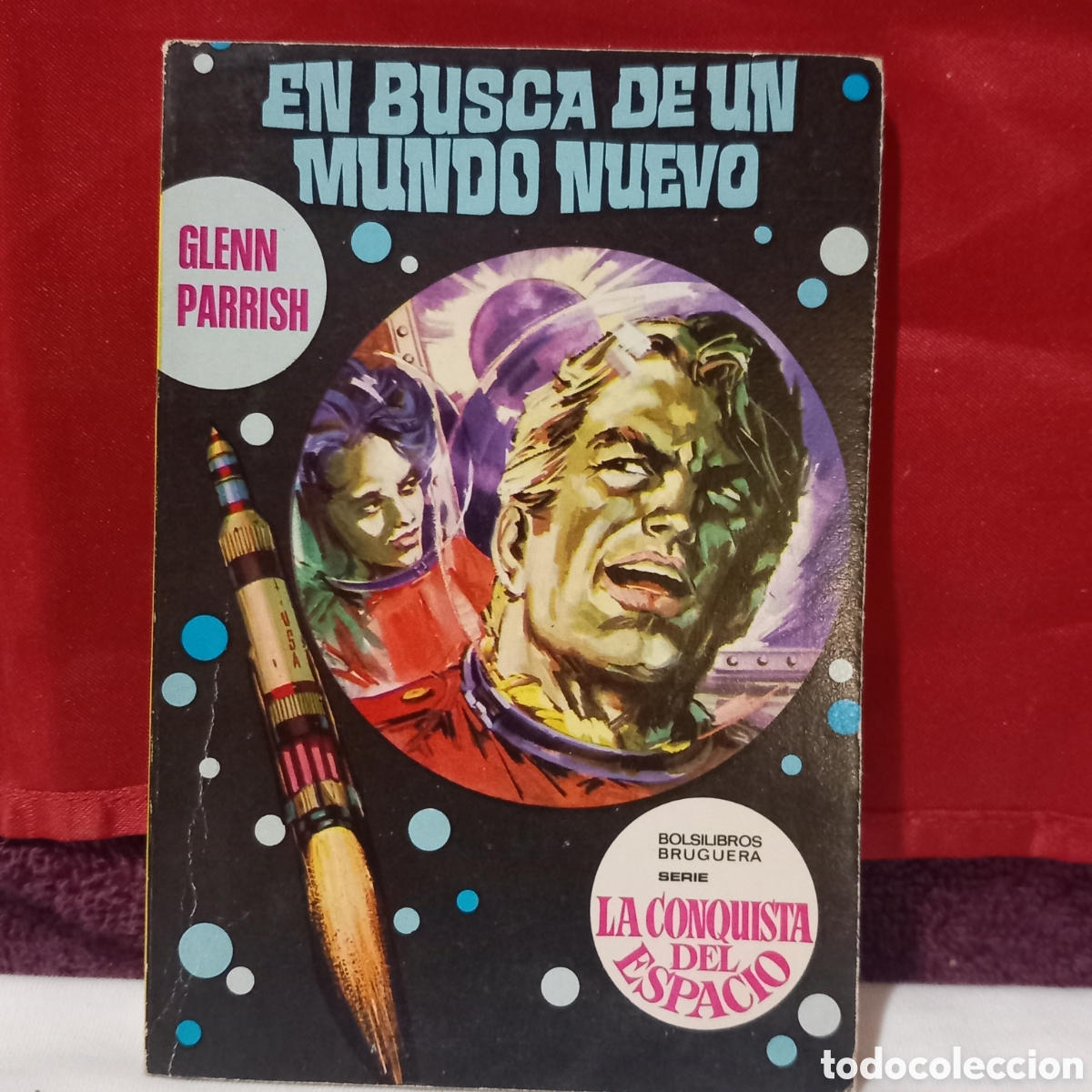 Libros de segunda mano: EN BUSCA DE UN NUEVO MUNDO-GLENN PARRISH(LA CONQUISTA DEL ESPACIO)MUY POCAS SE&Ntilde;ALES