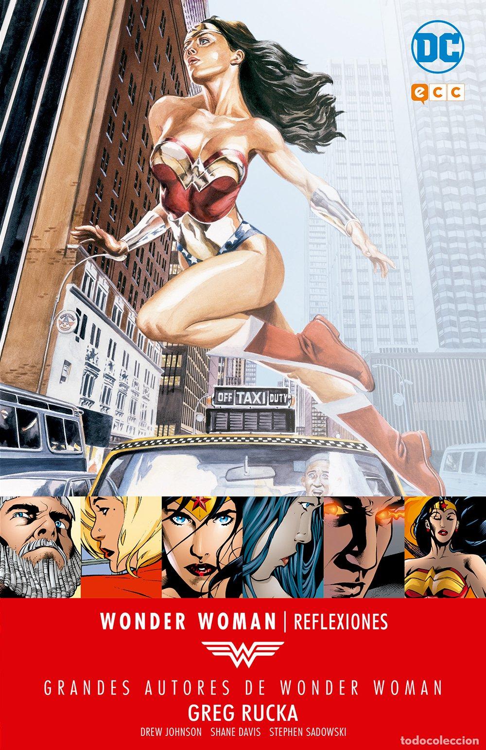 Libros de segunda mano: Grandes autores de Wonder Woman: Greg Rucka - Reflexiones - Greg Rucka - Ecc Ediciones