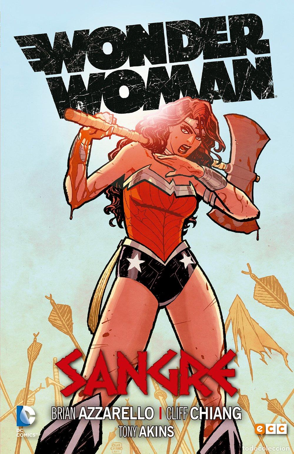 Libros de segunda mano: Wonder Woman: Sangre - Brian Azzarello, Cliff Chiang, Tony Akins - Ecc Ediciones - Etapa Azzarello,