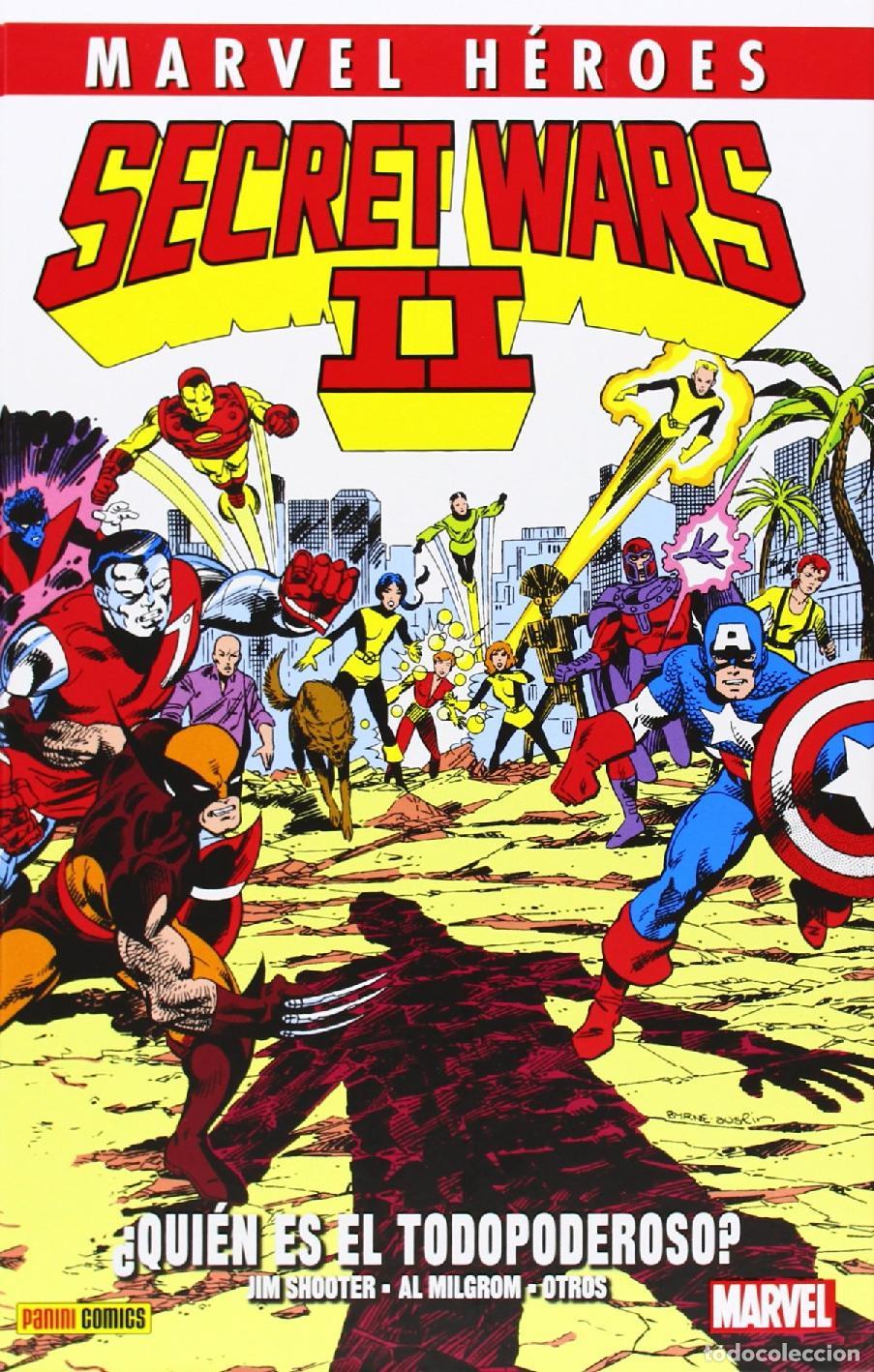 Libros de segunda mano: Marvel H&eacute;roes Secret Wars II: &iquest;Qui&eacute;n es el Todopoderoso? - Jim Shooter - Panini - Vol. 1
