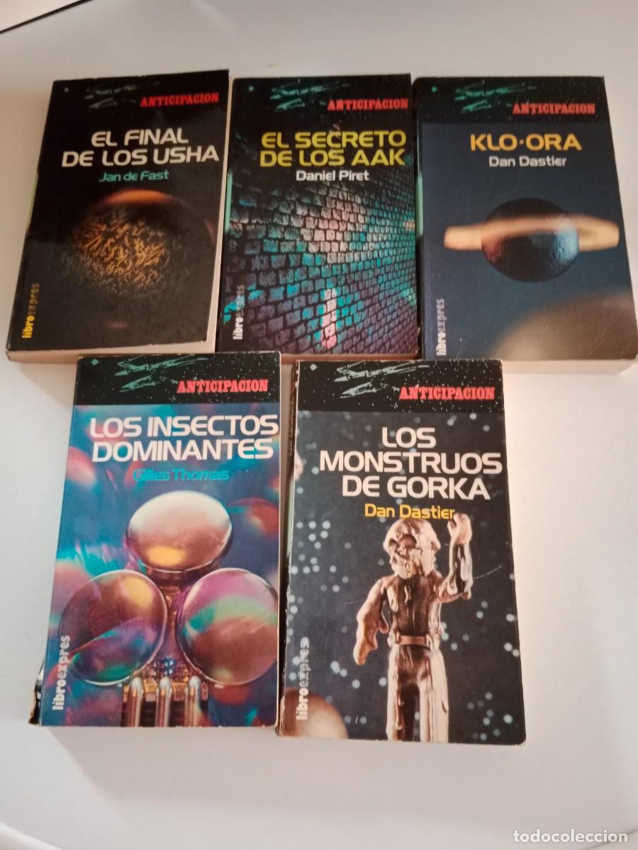 Libros de segunda mano: LOTE NOVELAS ANTICIPACI&Oacute;N LIBROEXPRESS