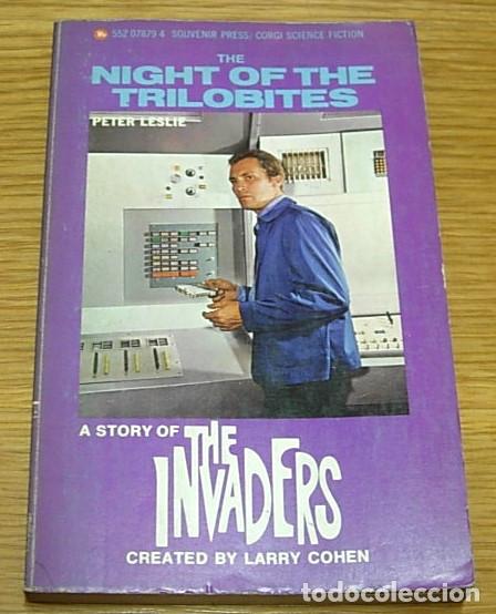 Libros de segunda mano: Libro THE NIGHT OF THE TRILOBITES A Story Of THE INVADERS de Peter Leslie 1968 en Ingl&eacute;s Muy Raro!!
