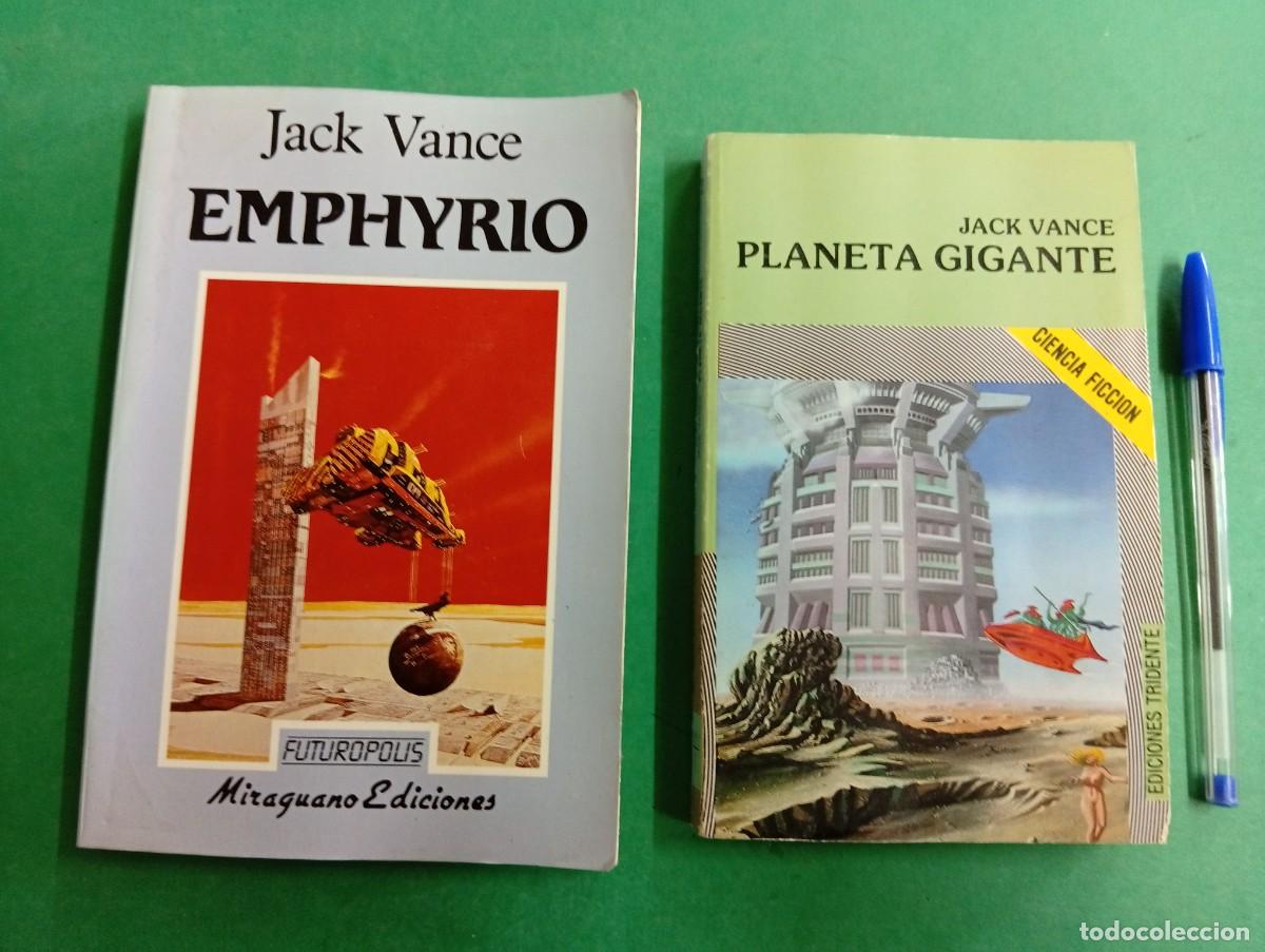 Libros de segunda mano: Lote de 2 antiguos libros de ciencia ficci&oacute;n. Jack Vance. A&ntilde;os 80.
