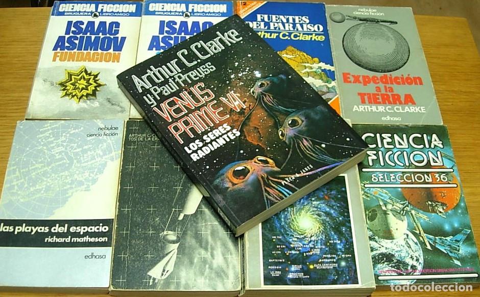 Libros de segunda mano: Lote 9 Libros Ciencia Ficci&oacute;n ARTHUR C. CLARKE ISAAC ASIMOV LARRY NIVEN RICHARD MATHESON