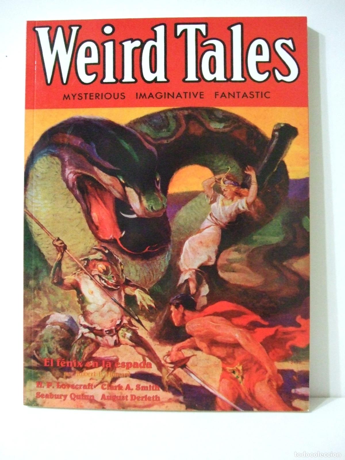 Libros de segunda mano: WEIRD TALES SELECCI&Oacute;N A&Ntilde;O 1932 BARSOOM H.P. LOVECRAFT ROBERT E. HOWARD CLARK ASHTON SMITH Y OTROS