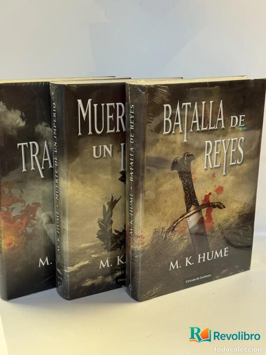 Libros de segunda mano: Lote Trilog&iacute;a Profec&iacute;a de Merl&iacute;n - M. K. Hume