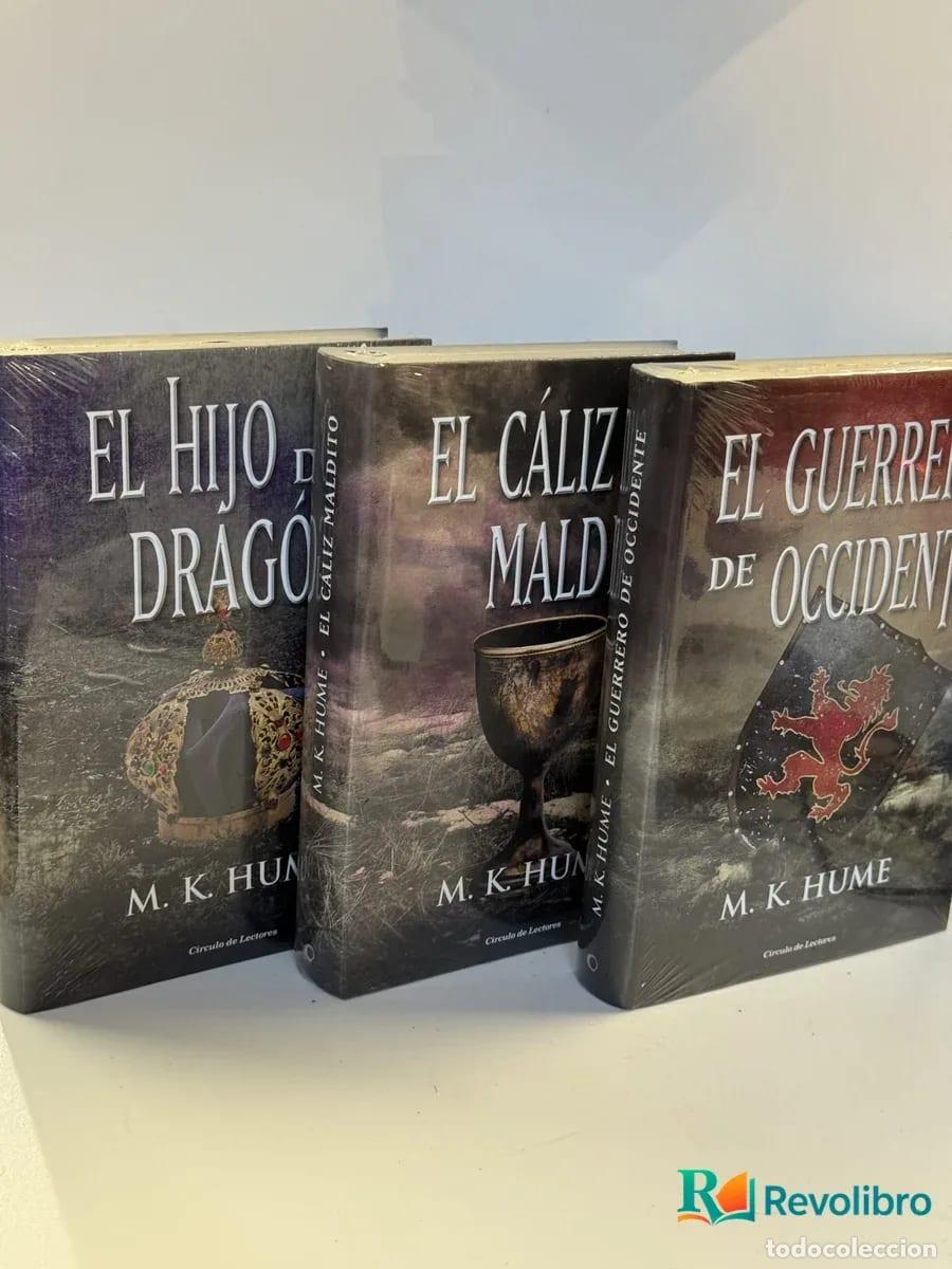 Libros de segunda mano: Lote Trilog&iacute;a del Rey Arturo - M. K. Hume