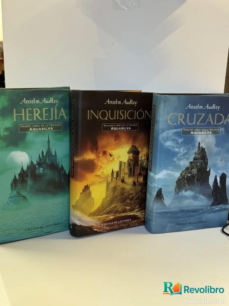Libros de segunda mano: Lote Trilog&iacute;a Aquasilva completa - Anselm Audley