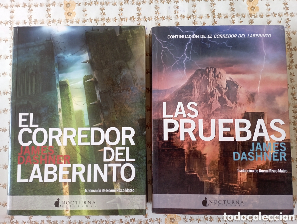 Libros de segunda mano: PLI - JAMES DASHNER - EL CORREDOR DEL LABERINTO - LAS PRUEBAS, MUY NUEVOS