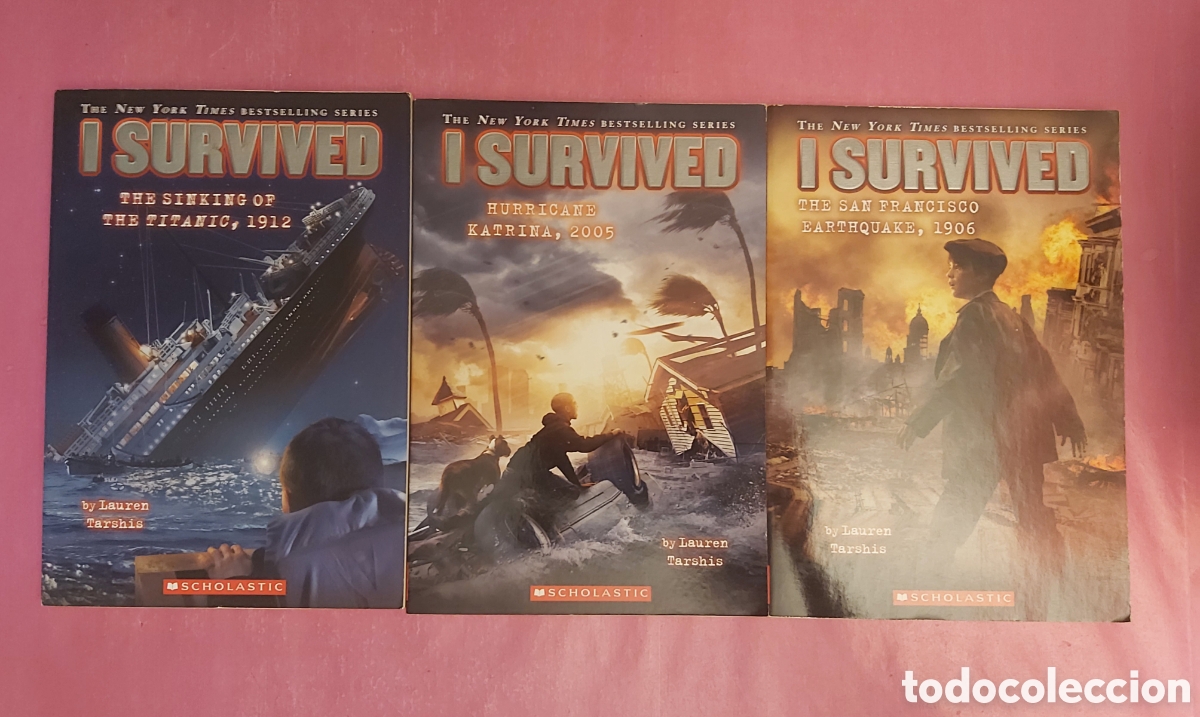 Libros de segunda mano: I SURVIVED LAUREN TARSHIS SCHOLASTIC INGL&Eacute;S