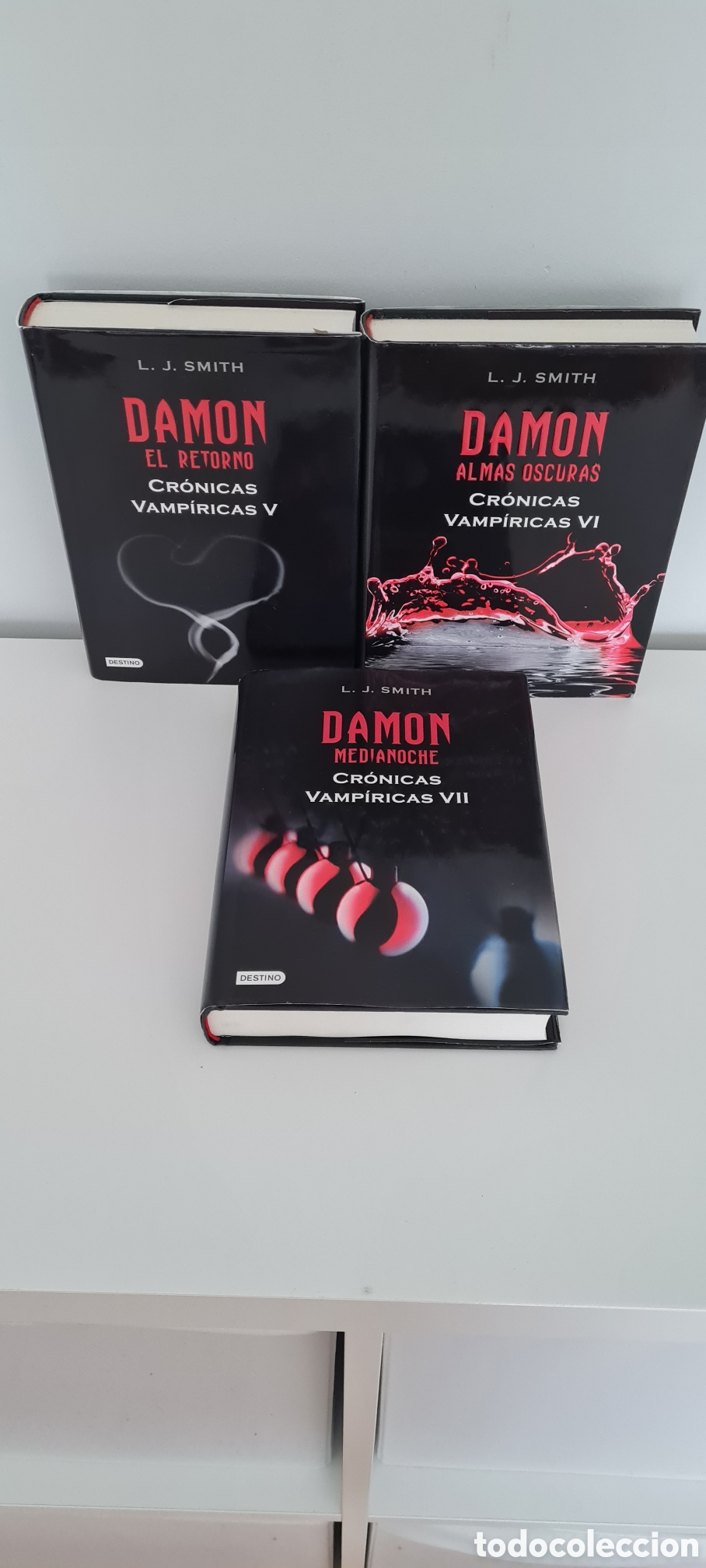 Libros de segunda mano: Cr&oacute;nicas Vamp&iacute;ricas &ndash; L. J. Smith &ndash; Libros 5, 6 y 7