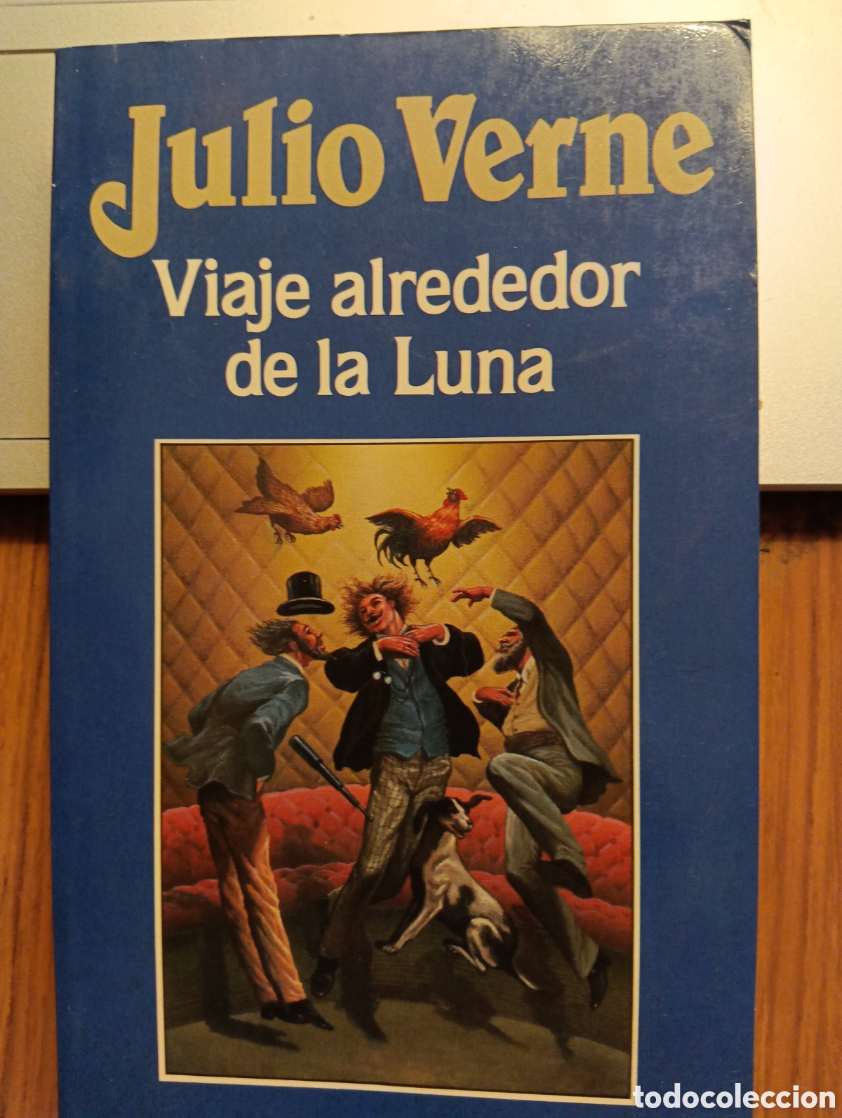 Libros de segunda mano: Viaje alrededor de la Luna, Julio Verne, Ediciones Orbis