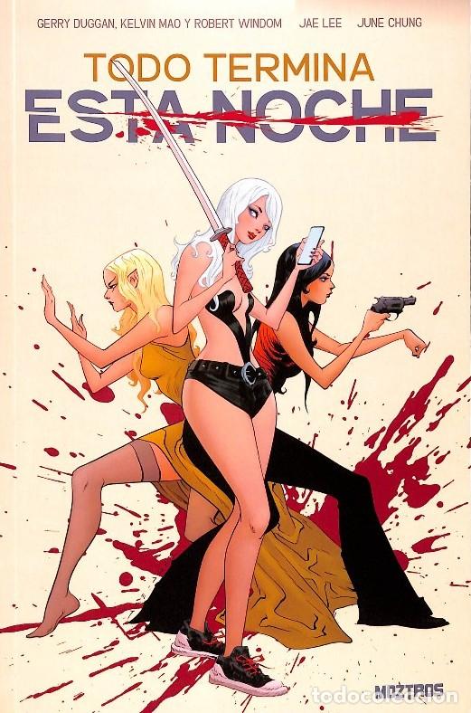 Libros de segunda mano: Todo Termina Esta Noche - Gerry Duggan, Jae Lee, Kelvin Mao y Robert Windom - Editorial Moztros