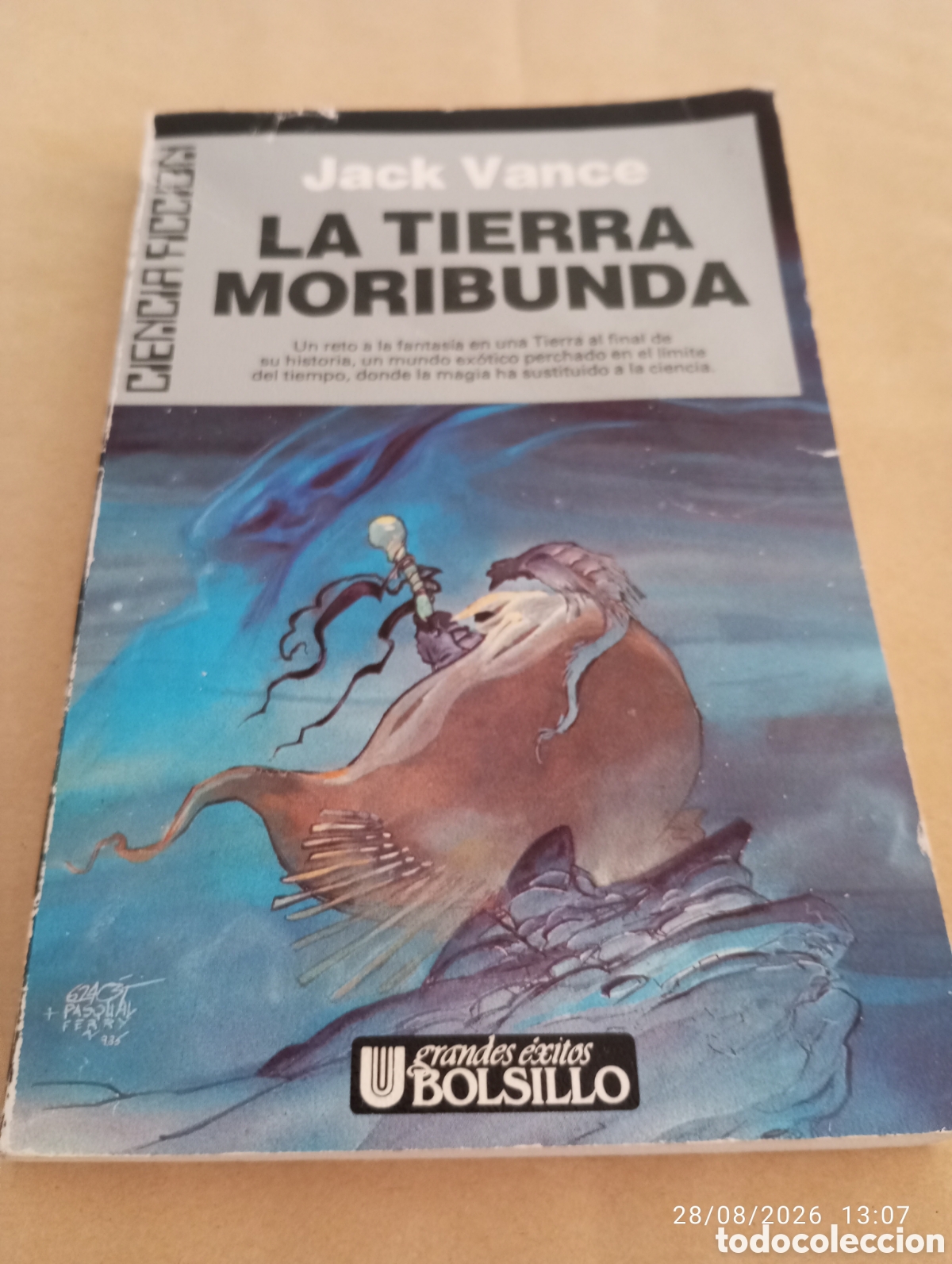 Libros de segunda mano: Jack Vance . La tierra moribunda. Ultramar ediciones
