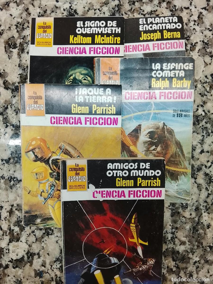 Libros de segunda mano: LA CONQUISTA DEL ESPACIO - LOTE DE 5 NUMEROS