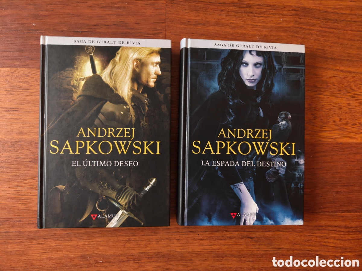 Libros de segunda mano: El &uacute;ltimo deseo y La espada del destino. Edici&oacute;n coleccionista. Geralt de Rivia. The Witcher. Andrze