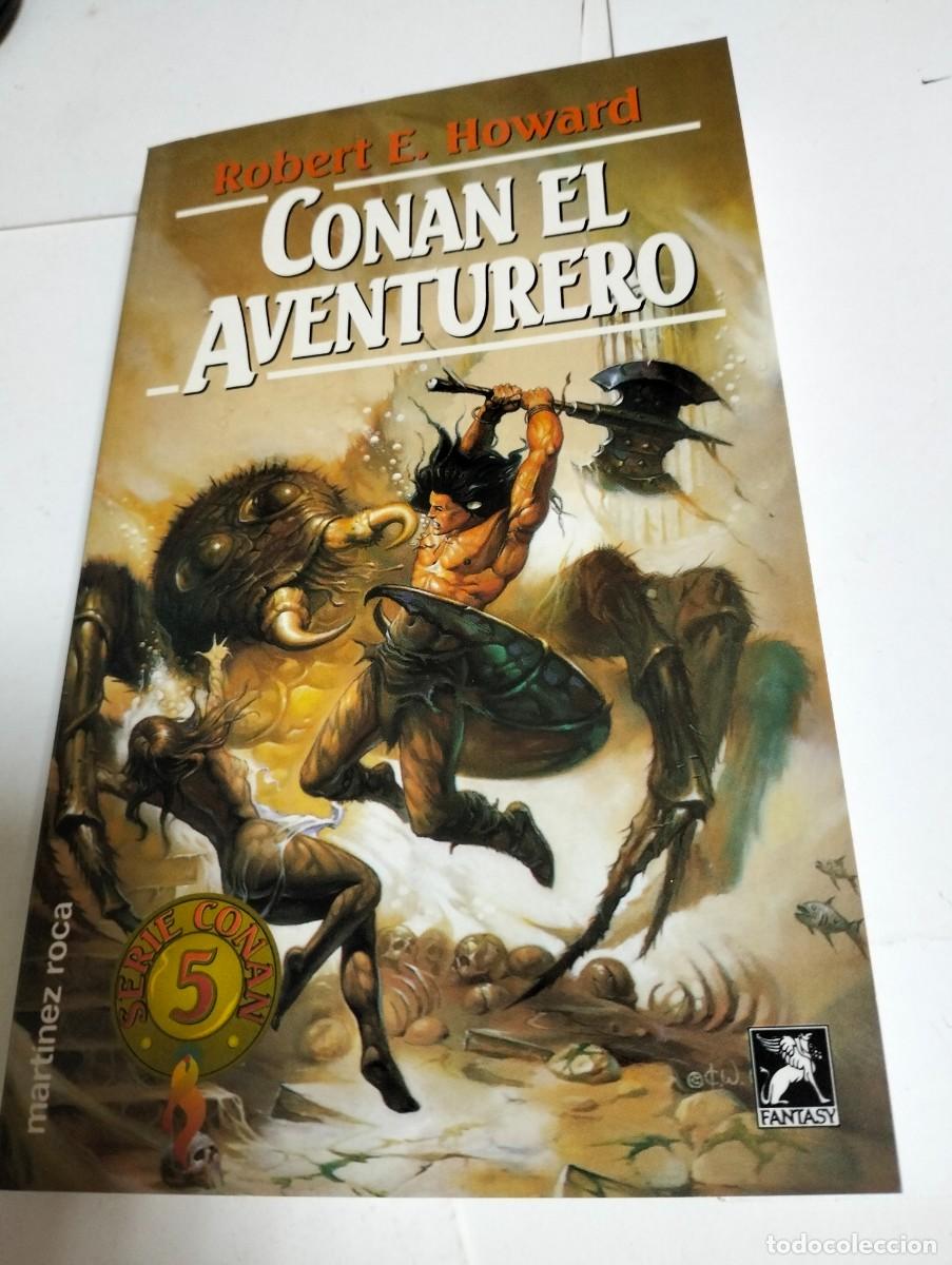 Second hand books: CONAN EL AVENTURERO por ROBERT E. HOWARD ( FANTASY )MART&Iacute;NEZ ROCA