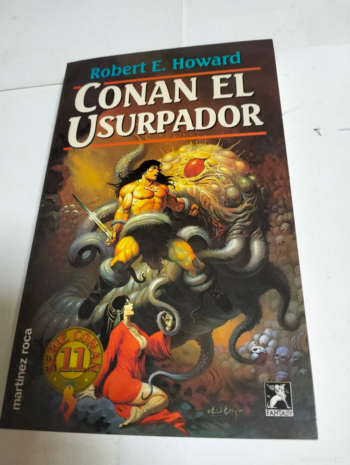 Livros em segunda m&atilde;o: CONAN EL USURPADOR por ROBERT E. HOWARD ( FANTASY )MART&Iacute;NEZ ROCA