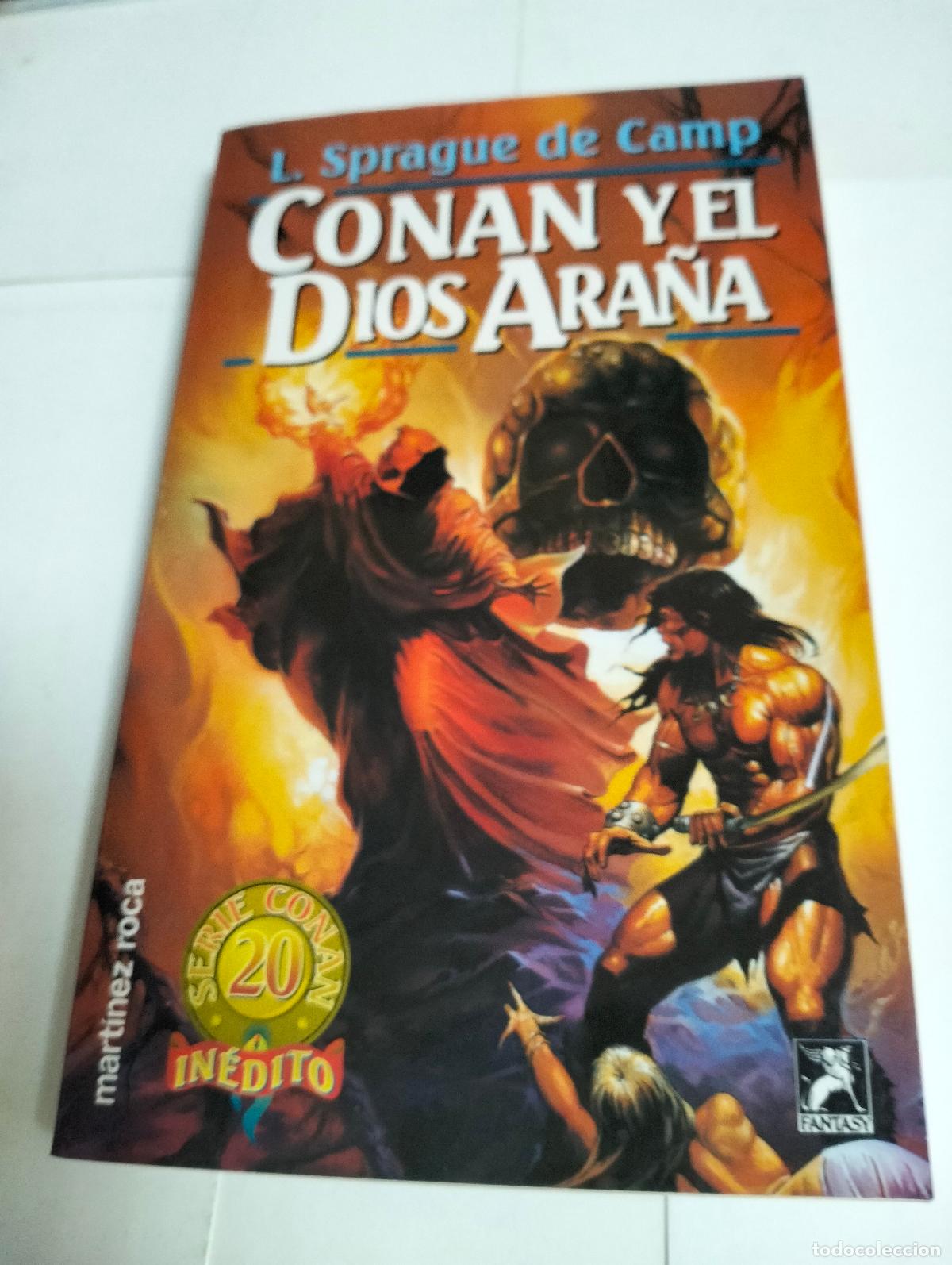 Libros de segunda mano: CONAN y el DIOS ARA&Ntilde;A por L. SPRAGUE DE CAMP ( FANTASY ). MART&Iacute;NEZ ROCA